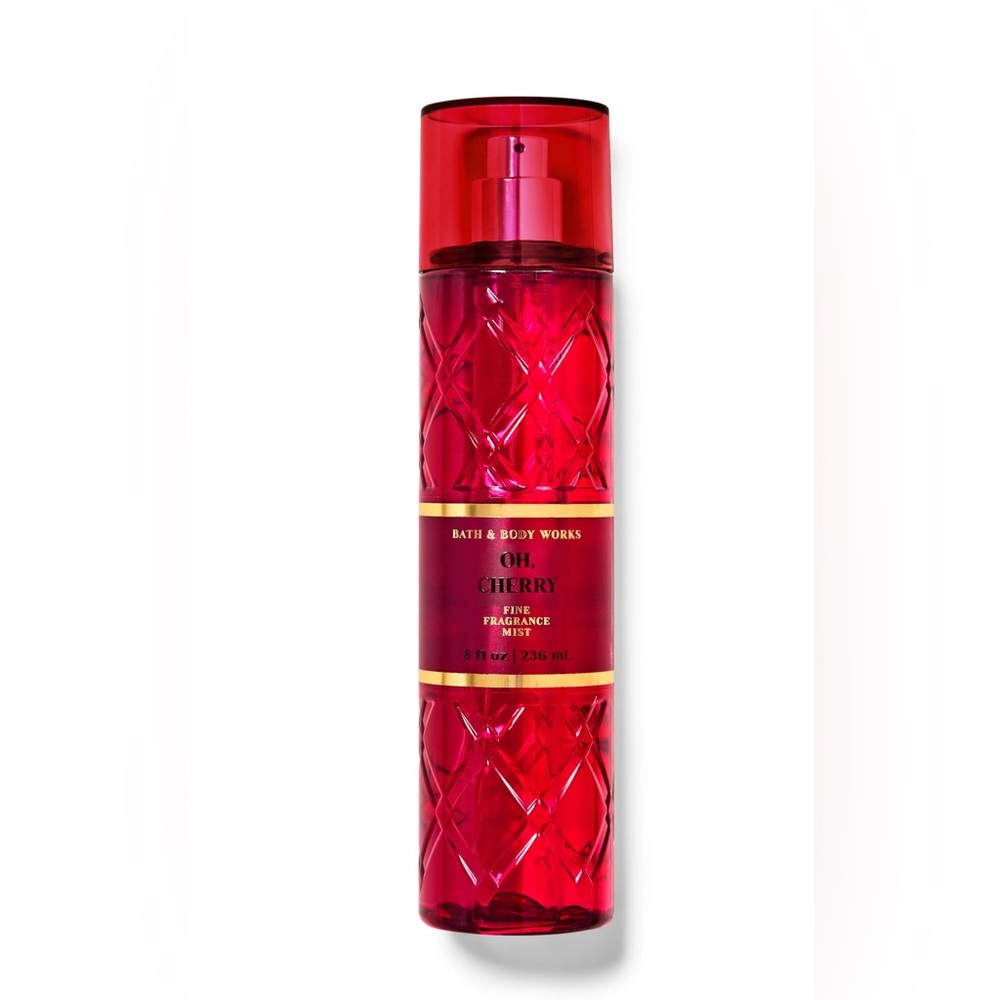 Bath and Body Fine Fragrance Mist (8 FL OZ / 236 ML, Oh Cherry)